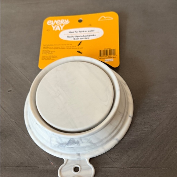 Collapsible Dog Bowl - Gray - Picture 2 of 2